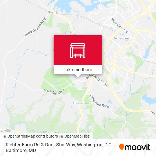 Mapa de Richter Farm Rd & Dark Star Way