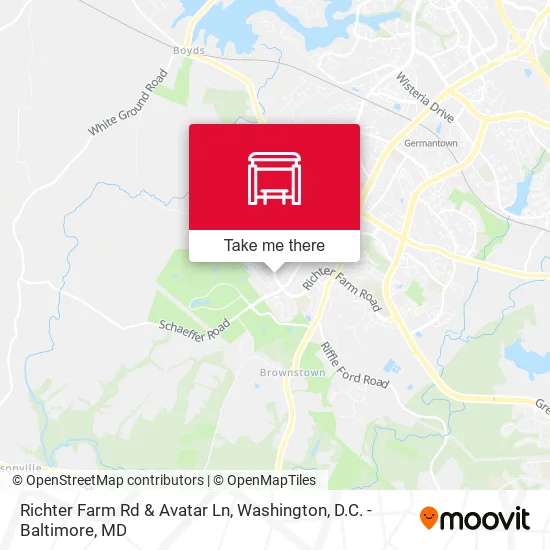 Richter Farm Rd & Avatar Ln map