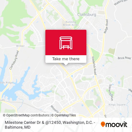 Milestone Center Dr & @12450 map