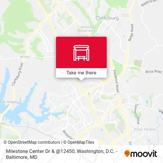 Milestone Center Dr & @12450 map