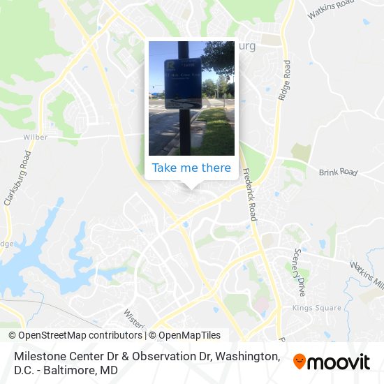 Mapa de Milestone Center Dr & Observation Dr