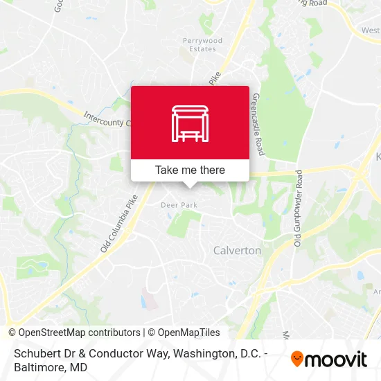 Schubert Dr & Conductor Way map