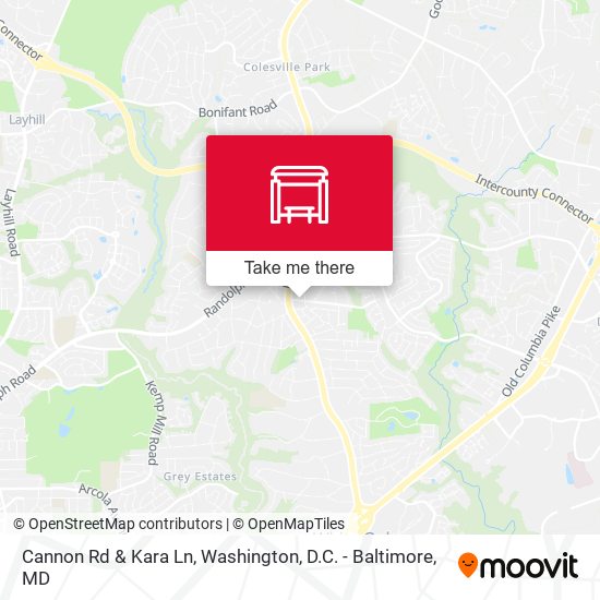 Mapa de Cannon Rd & Kara Ln