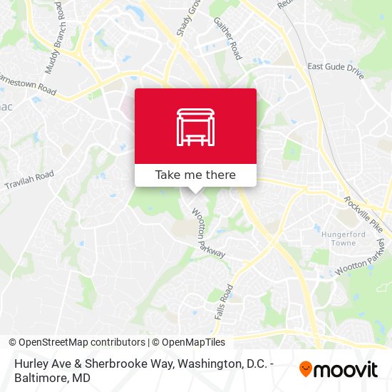 Mapa de Hurley Ave & Sherbrooke Way