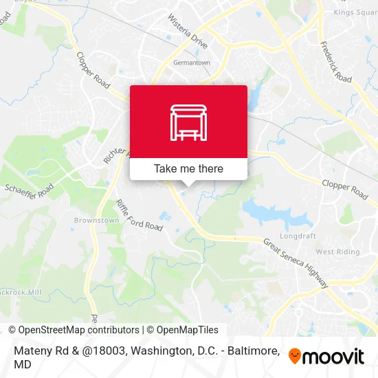 Mateny Rd & @18003 map