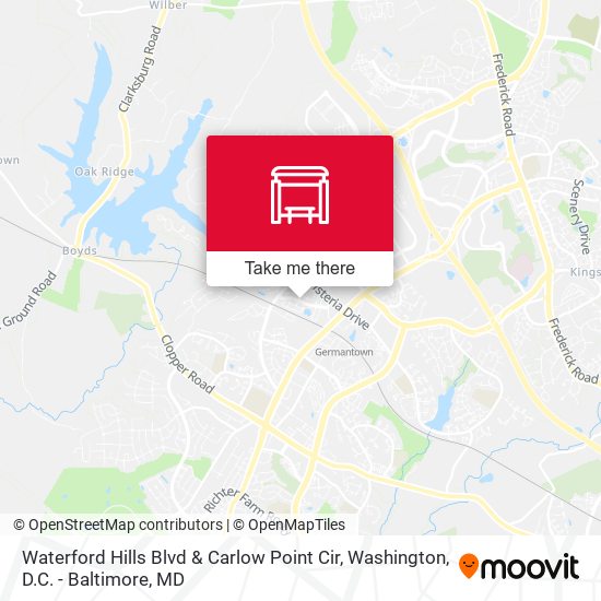 Waterford Hills Blvd & Carlow Point Cir map