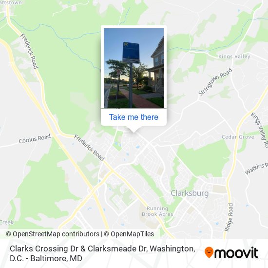 Mapa de Clarks Crossing Dr & Clarksmeade Dr