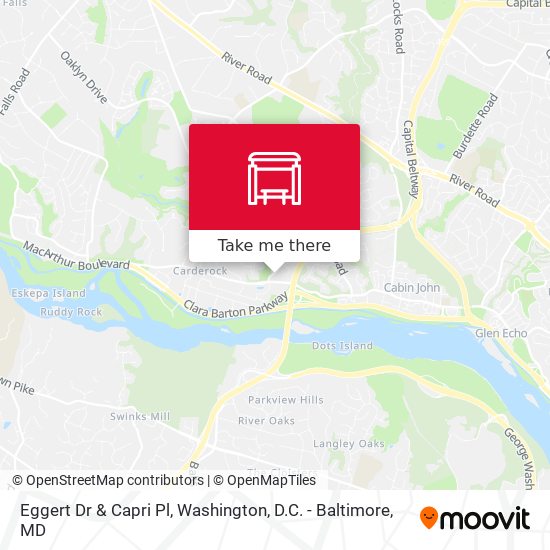 Eggert Dr & Capri Pl map