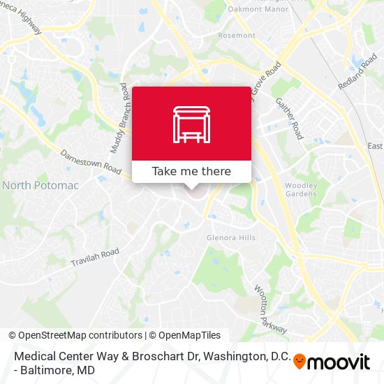 Medical Center Way & Broschart Dr map