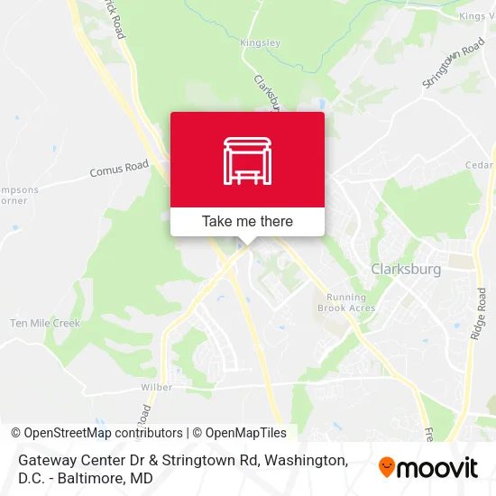 Gateway Center Dr & Stringtown Rd map