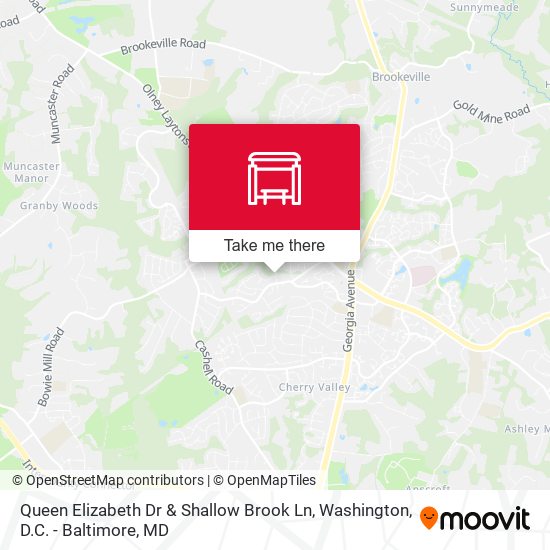Mapa de Queen Elizabeth Dr & Shallow Brook Ln