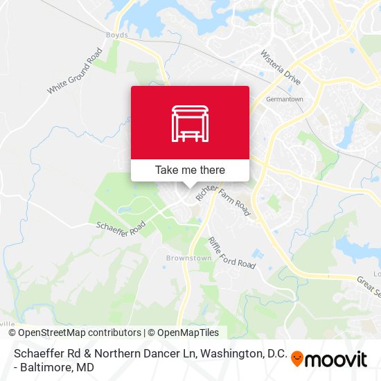 Schaeffer Rd & Northern Dancer Ln map