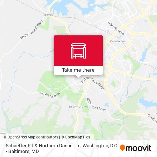 Schaeffer Rd & Northern Dancer Ln map
