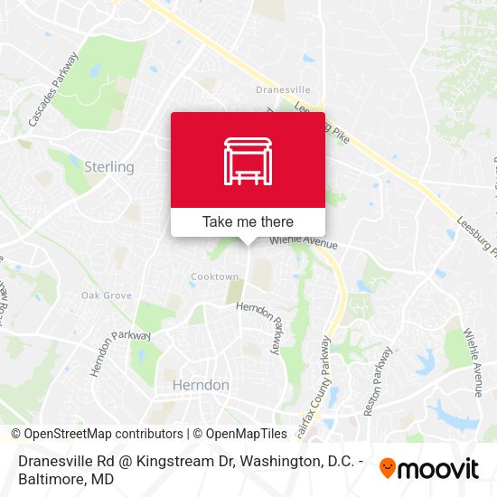 Mapa de Dranesville Rd @ Kingstream Dr