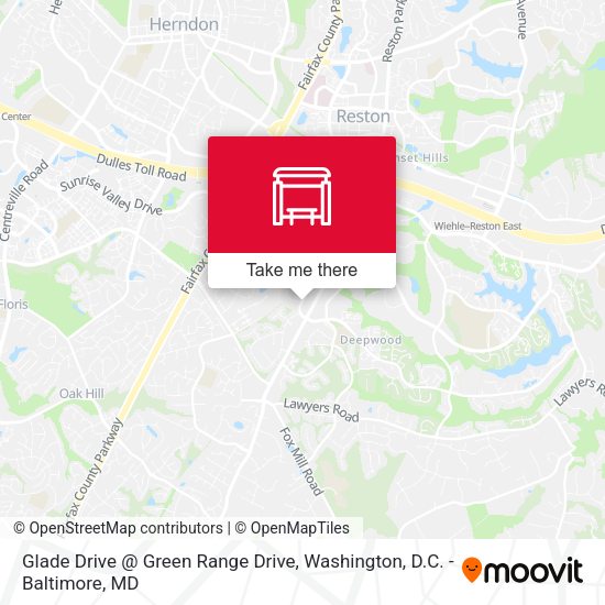 Mapa de Glade Drive @ Green Range Drive