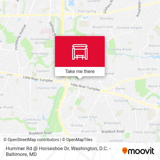 Mapa de Hummer Rd @ Horseshoe Dr