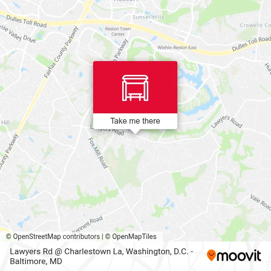 Lawyers Rd @ Charlestown La map