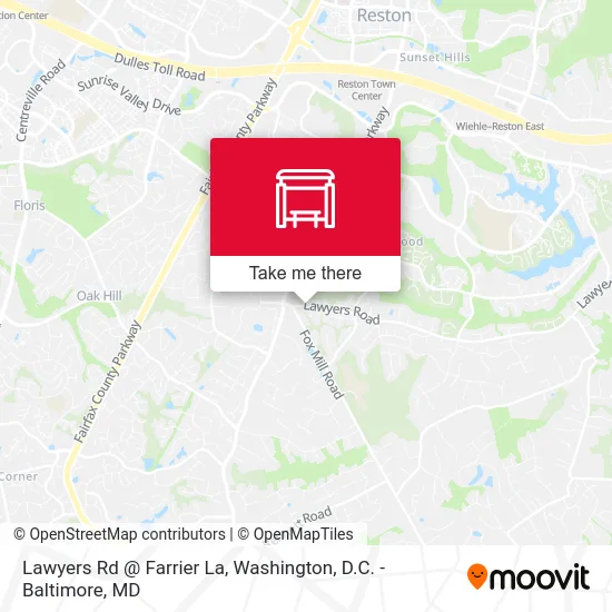 Lawyers Rd @ Farrier La map