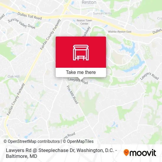 Lawyers Rd @ Steeplechase Dr map