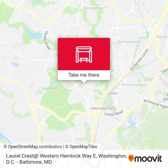 Laurel Crest@ Western Hemlock Way E map