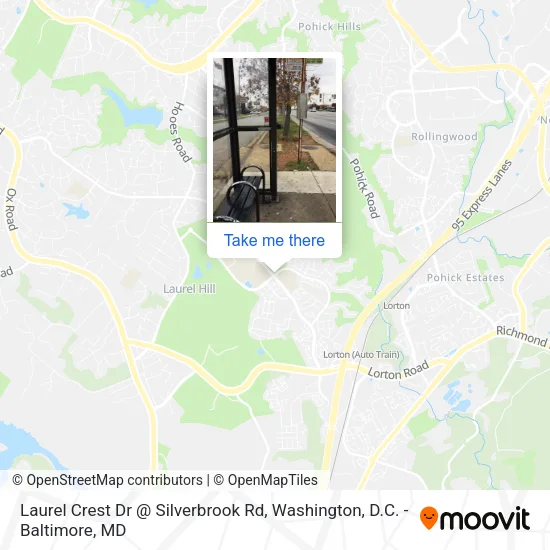 Laurel Crest Dr @ Silverbrook Rd map