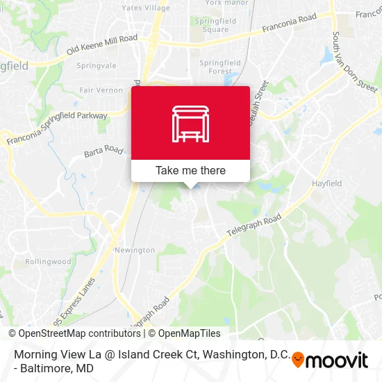 Morning View La @ Island Creek Ct map