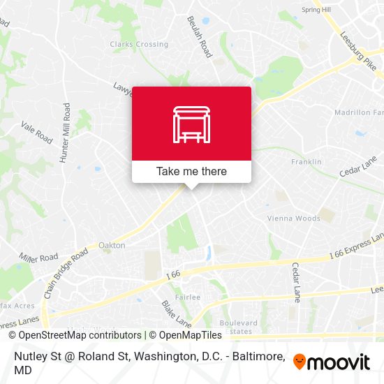Mapa de Nutley St @ Roland St