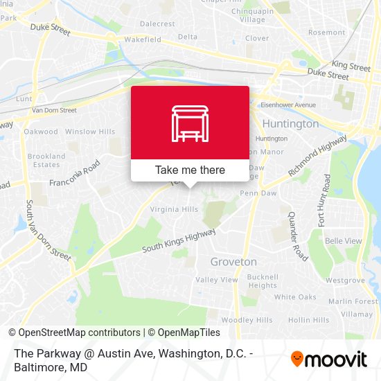 The Parkway @ Austin Ave map