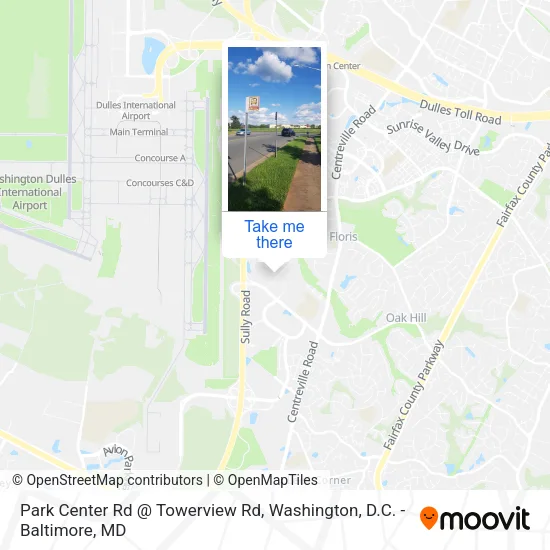 Park Center Rd @ Towerview Rd map