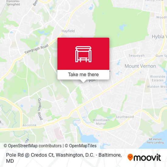 Pole Rd @ Credos Ct map