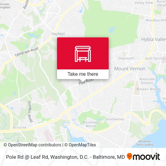 Mapa de Pole Rd @ Leaf Rd