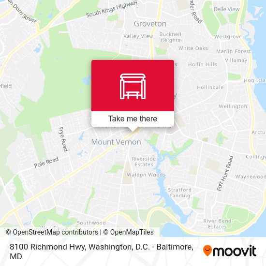 8100 Richmond Hwy map