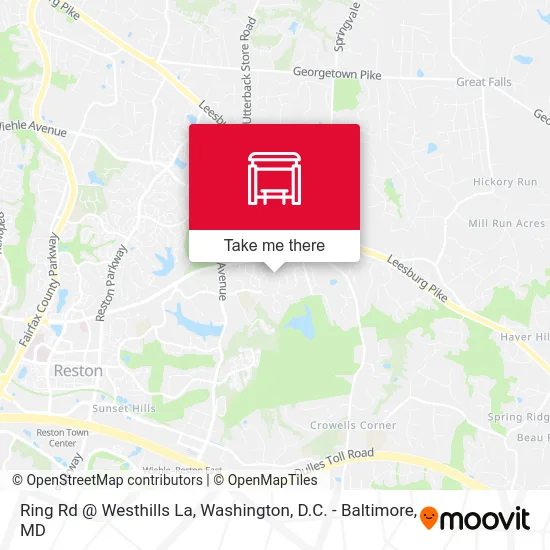 Ring Rd @ Westhills La map