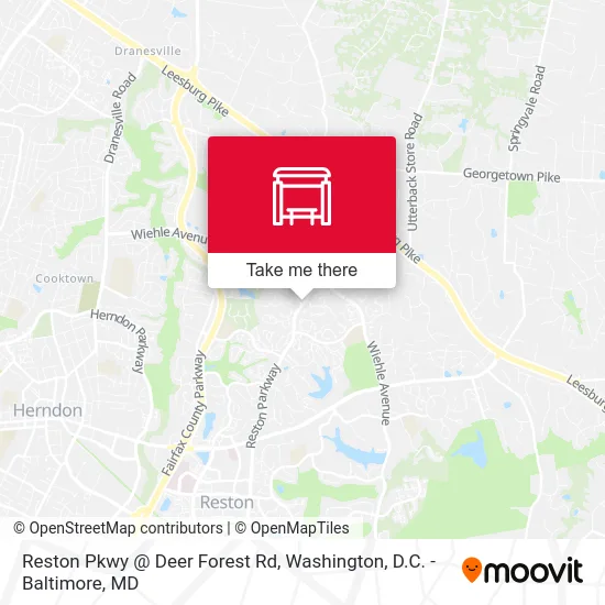 Reston Pkwy @ Deer Forest Rd map