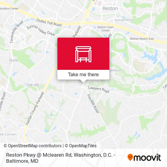 Reston Pkwy @ Mclearen Rd map