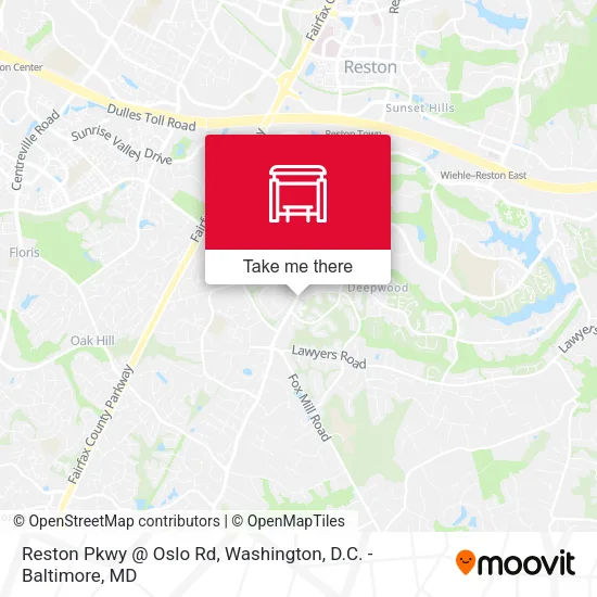 Reston Pkwy @ Oslo Rd map