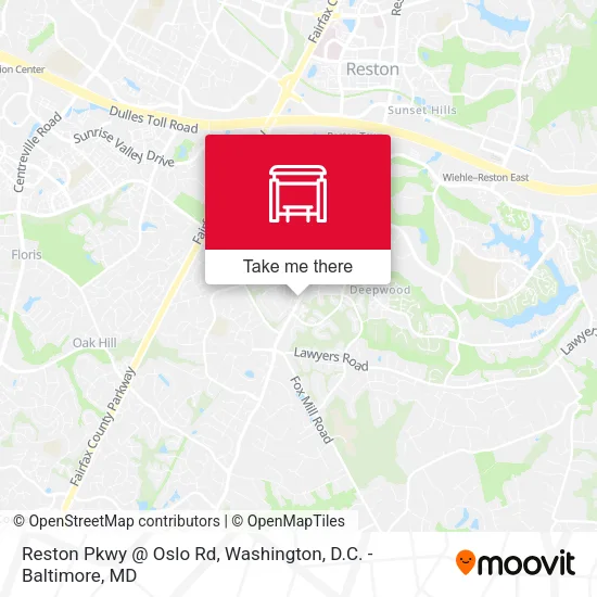 Reston Pkwy @ Oslo Rd map