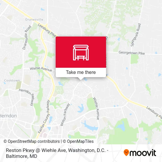 Reston Pkwy @ Wiehle Ave map
