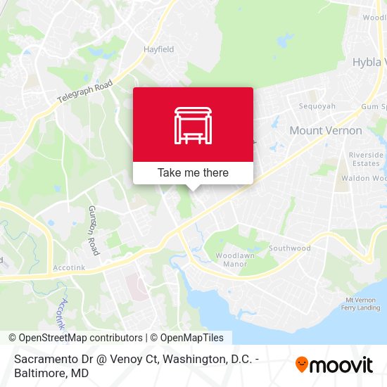 Sacramento Dr @ Venoy Ct map