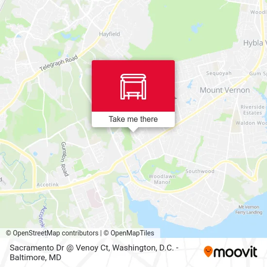 Sacramento Dr @ Venoy Ct map