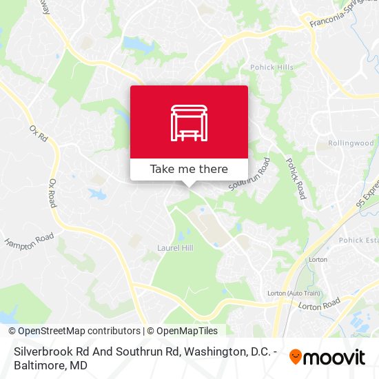 Silverbrook Rd And Southrun Rd map