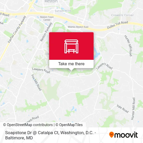 Soapstone Dr @ Catalpa Ct map