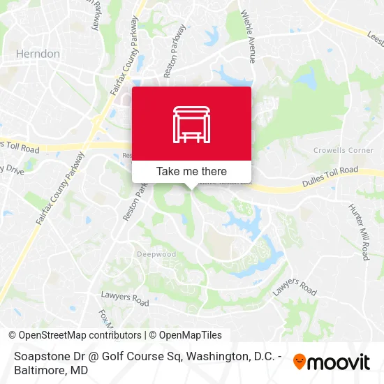 Soapstone Dr @ Golf Course Sq map