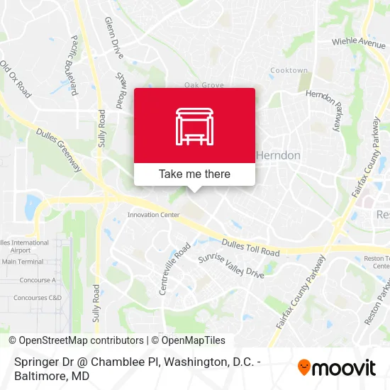 Springer Dr @ Chamblee Pl map