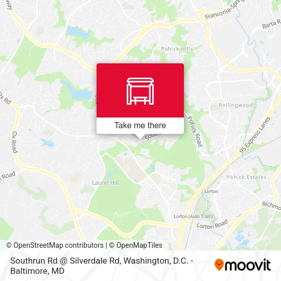 Southrun Rd @ Silverdale Rd map