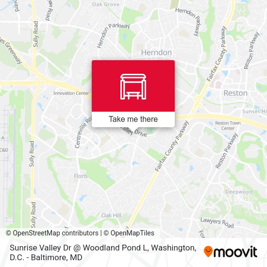 Mapa de Sunrise Valley Dr @ Woodland Pond L