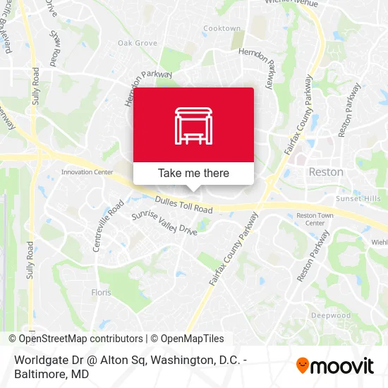 Worldgate Dr @ Alton Sq map