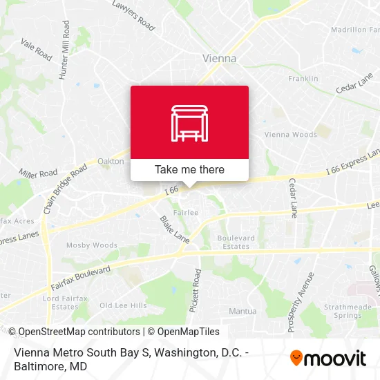 Vienna Metro South Bay S map