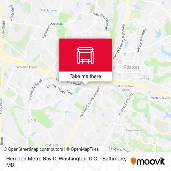 Herndon Metro Bay C map
