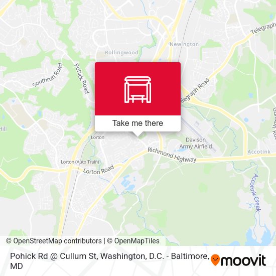 Mapa de Pohick Rd @ Cullum St